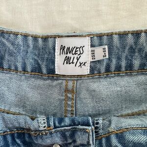 Princess Polly Skort - Light Wash